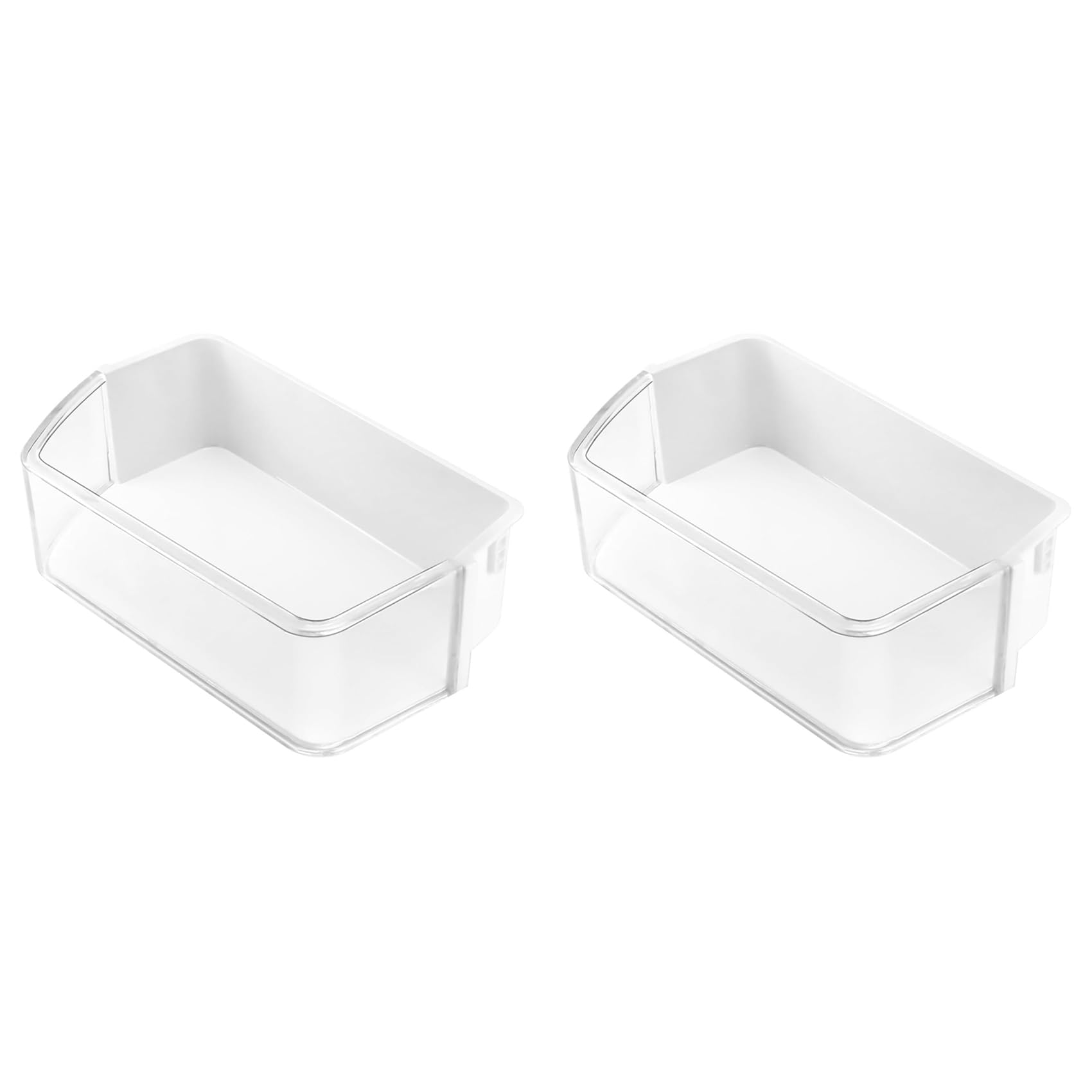 Vjsujehgy 2X DA97-12657A Door Shelf Basket Bin Door Bin Left Replacement Refrigerator Door Shelf