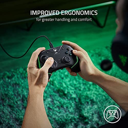 Image of Razer Wolverine V2 Chroma Wired Gaming Pro Controller for Xbox Series X|S, Xbox One, PC: RGB Lighting - Remappable Buttons & Triggers - Mecha-Tactile Buttons & D-Pad - Trigger Stop-Switches - Black