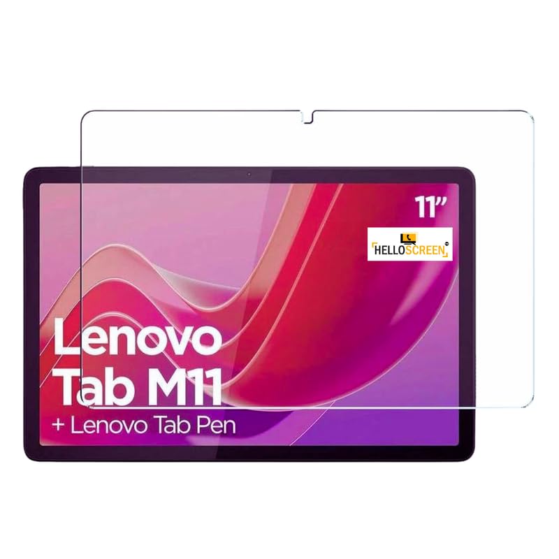 HELLOSCREEN | 1 Pack | Screen Protector Guard for Lenovo Tab M11 11 inch - Ultra-Thin, HD Clear, 9H Hardness, Anti-Scratch, Bubble Free, Edge-to-Edge Easy Install (Not Tempered Glass)
