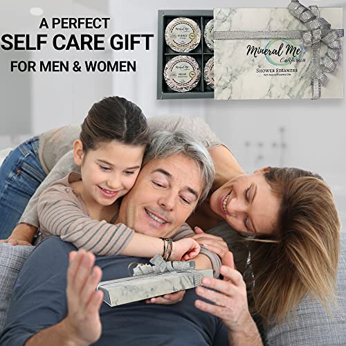 Shower Bombs Aromatherapy - Shower Steamers With Organic Essential Oils For Vaporizing Steam Spa, Relaxation And Stress Relief. Vapor Shower Tablets, Shower Melts - Self Care Gifts For Women And Men #TOP4