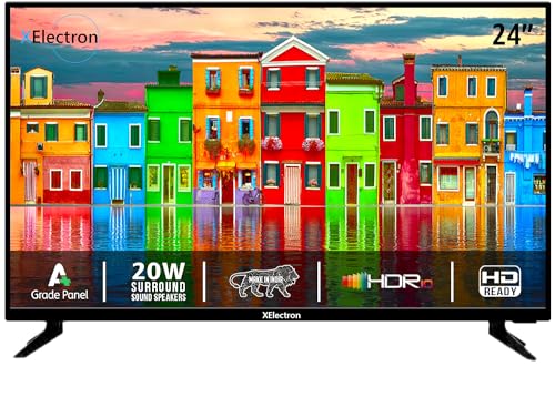 XElectron 100 cm (40 inches) Frameless S Series Full HD LED TV (40STV, Black) | Dolby Audio (A+ Grade Panel | HDR 10, 2024 Model)