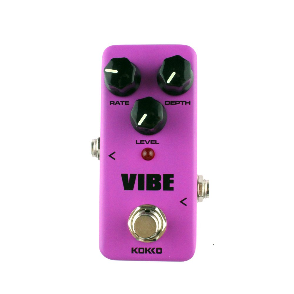Kokko E-Gitarre Effektpedal True Bypass Vollmetallgehäuse (VIBE)