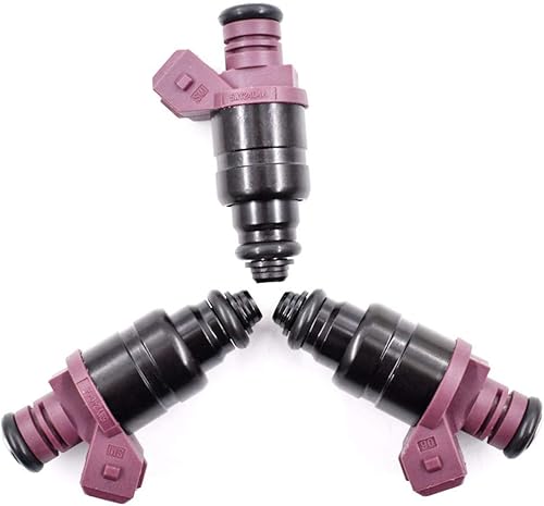 Miniatura 4 de 3 piezas de repuesto de inyectores de combustible para John Deere 825i Gator 3 cilindros 5WY2404A MIA11720