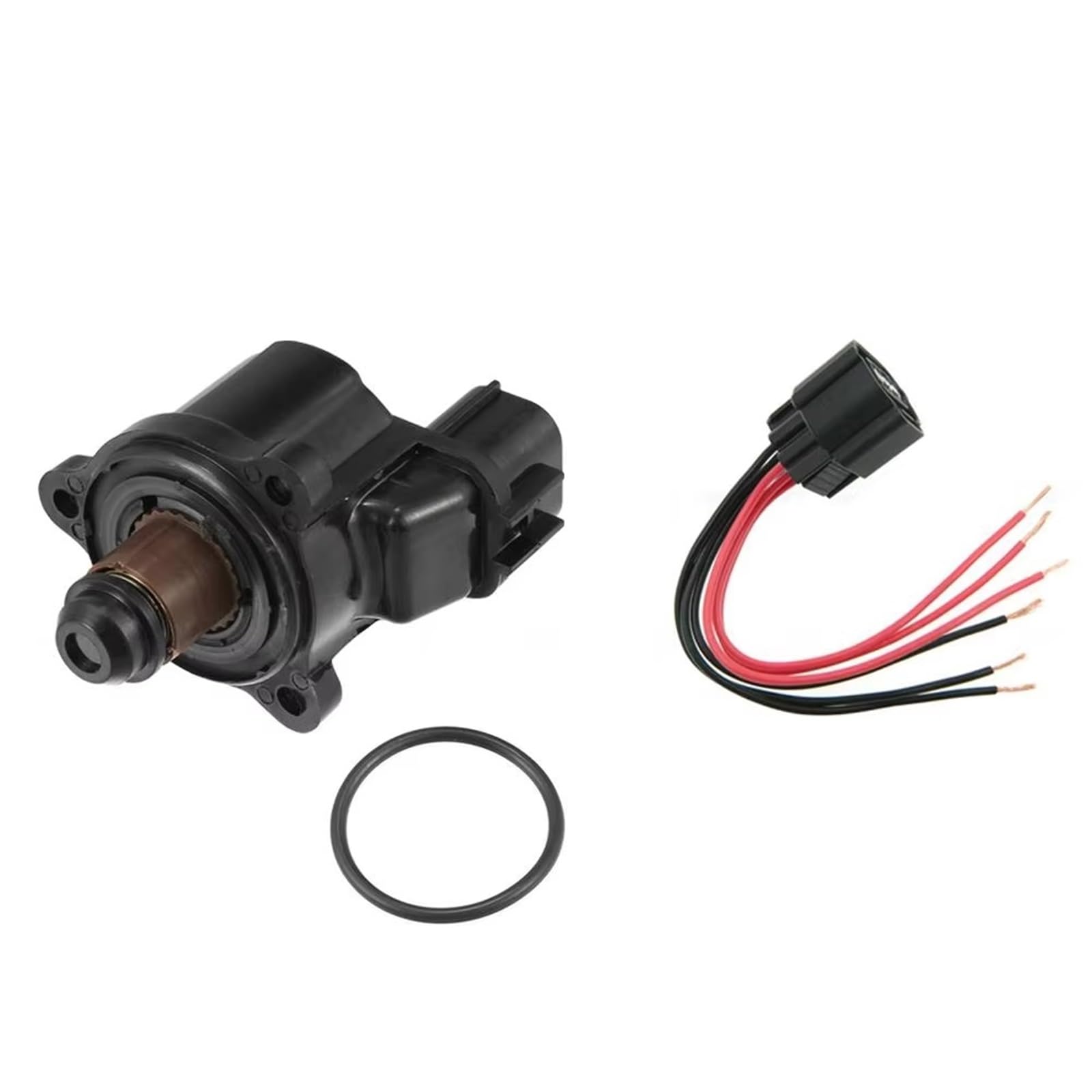 IAC Valves Compatible with Mitsubishi for Eclipse for Galant for Lancer for Montero Idle Speed Air Control Valve & Plug MD619857