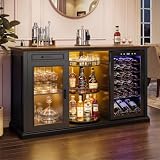 GDLF 60.2-Inch Home Bar Cabinet