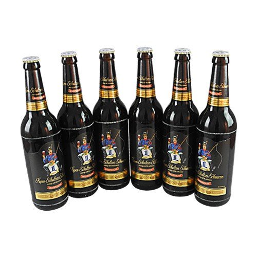 Pupen-Schultzes Schwarzes (Schwarzbier / 6 Flaschen à 0,5 l / 3,9% vol.) Cover
