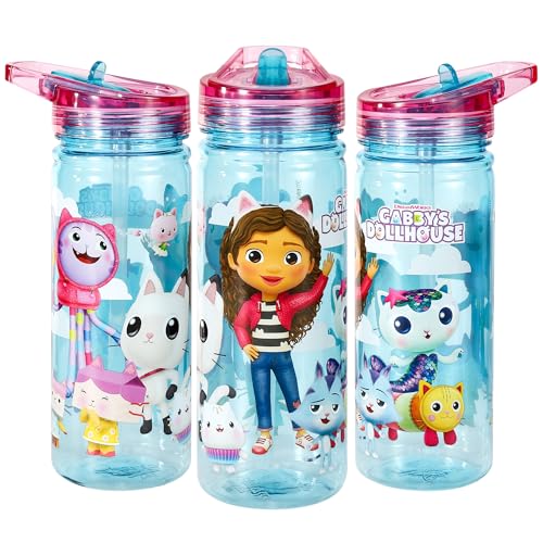 Zawadi Global Gabby's Dollhouse 580ml Water Bottle for Kids School Drinks Bottle Made of Durable Ecozen Reusable BPA Free - Image 3