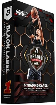 Black Label Graded 10 Basketball Cards | Gem Mint 10 Guarantee By TradingCard360
