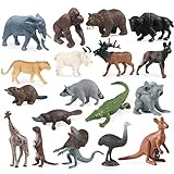 【Tolle Geschenkidee und sorgenfreier Service】 - Dieses Safaritier-Spielzeug eignet sich hervorragend für Geburtstag, Weihnachten, Neujahr, Erntedankfest und andere Feiertage, Brettspieldesign, Belohnungen / Preise für Schulklassen, Schulprojekte oder Partyzubehör, Miniatur-Weihnachts-Erntedankdekorationen . ♥ Wenn Sie aus irgendeinem Grund nicht zufrieden sind, erstatten wir Ihnen den vollen Betrag zurück. Und bei Problemen zögern Sie bitte nicht, uns zu kontaktieren.