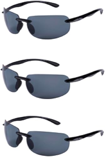 3 pares de gafas de sol para lectura de lectura de lectura bifocal sin montura para hombres y mujeres 3 pares de gafas de sol para lectura de lectura de lectura bifocal sin montura para hombres y mujeres