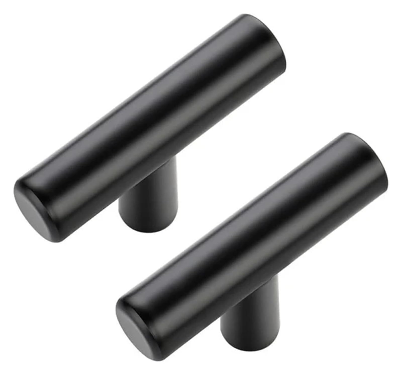 Gkirqvpe Svart Cabinet Knobs, Cabinet Knob Black Stainless Steel Pack Of 10 For Kitchen Drawer Wardrobe