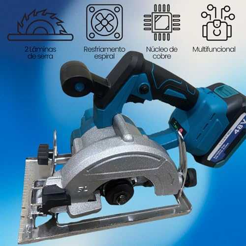 Serra Circular Profissional Angular 2 Lâminas 4