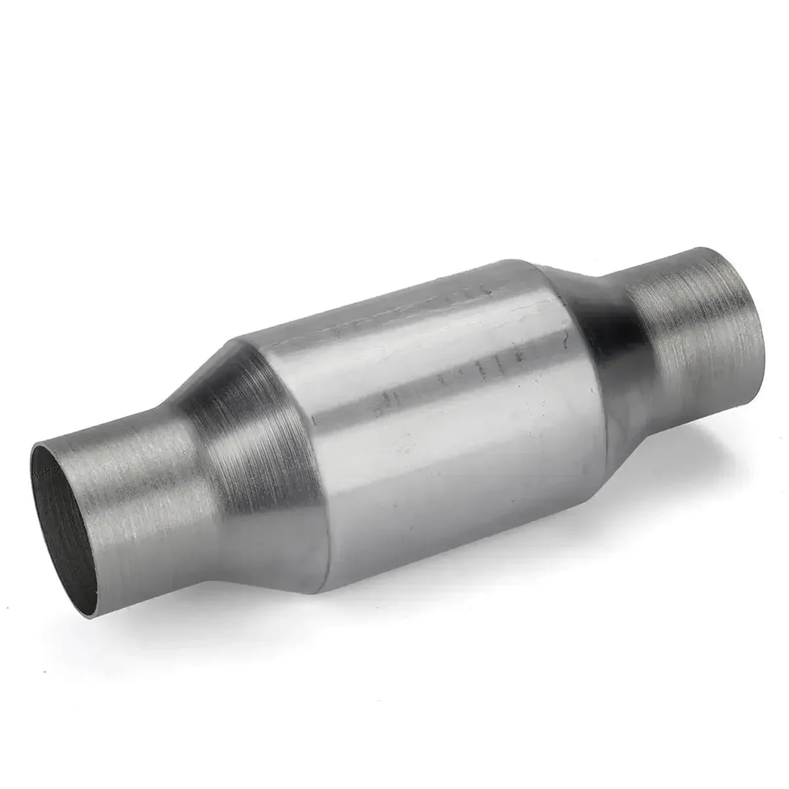 Katalizator filtr 2,5-calowy, 6,3 cm, uniwersalny katalizator sportowy, 400 ogniw, wysoki przepływ, Euro 1, stal nierdzewna, spawany