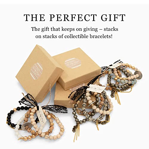 THE LACE PROJECT — Handmade Beaded Bracelets | Authentic Gemstones and Crystals with Healing Properties | Mix and Match Stack Bracelet| Pretty in Pink3