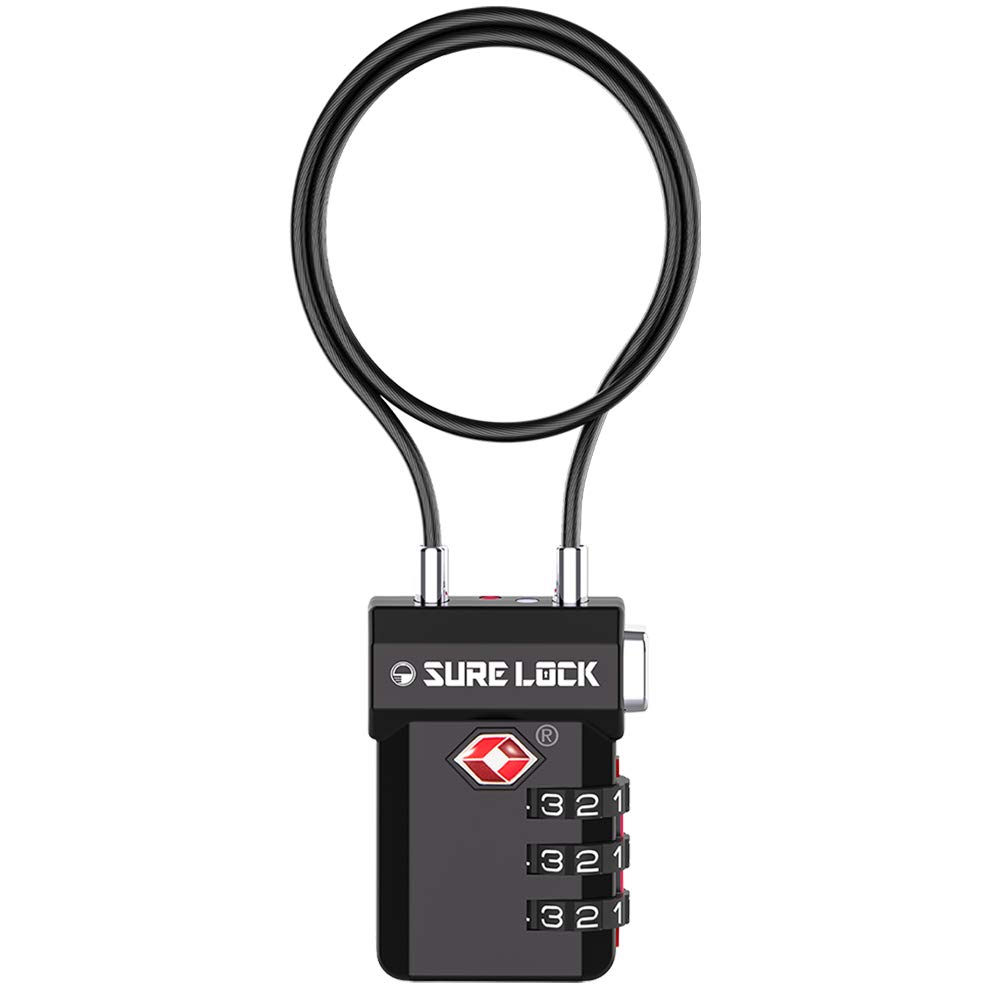 Buy SURE LOCK TSA Compatible Travel Luggage Locks, Inspection Indicator