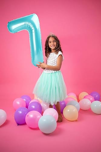 Vista 764 de Globos de números 0 de 40 pulgadas, globos negros de números para números 10, 20, 30, 40, 50, 60, 70, 80, 90, 100, globos de números 10, 20, 30, 40