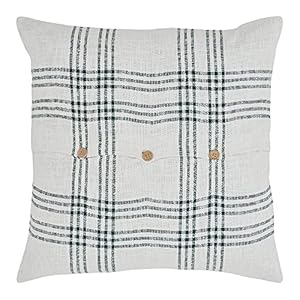 Vhc brands pine grove plaid euro sham 26×27  urban country home decor