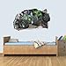 GNG Monster Truck Welt 3D Kinder Wand Kunst Aufkleber Breakout Smashed Jungen MädChen S L