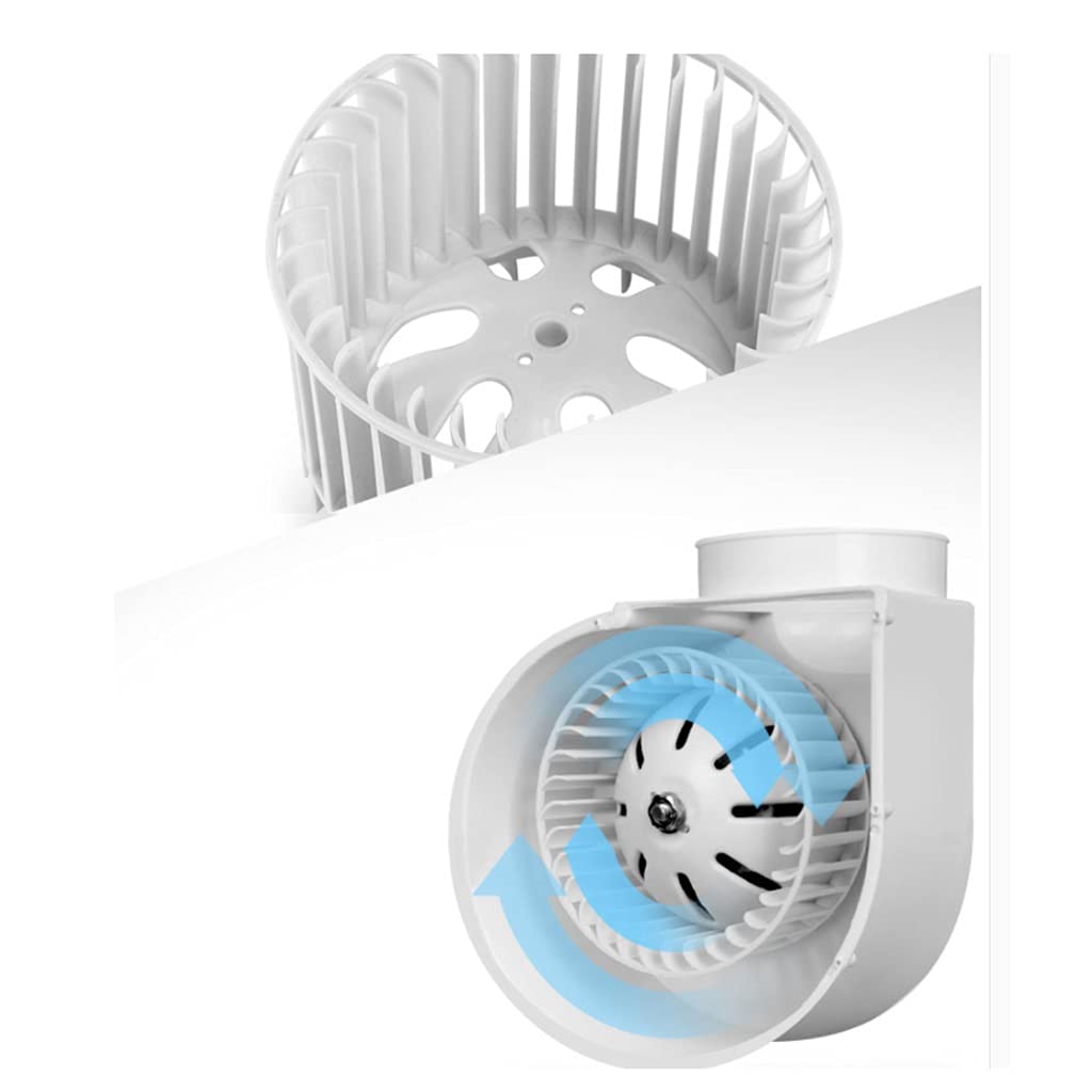 Extractor de baño, Extractor de Cocina de 10 Pulgadas, Tipo Techo, Escape de Gran Calibre, silencioso y Duradero, Adecuado para baño/Cocina/Sala de Estar