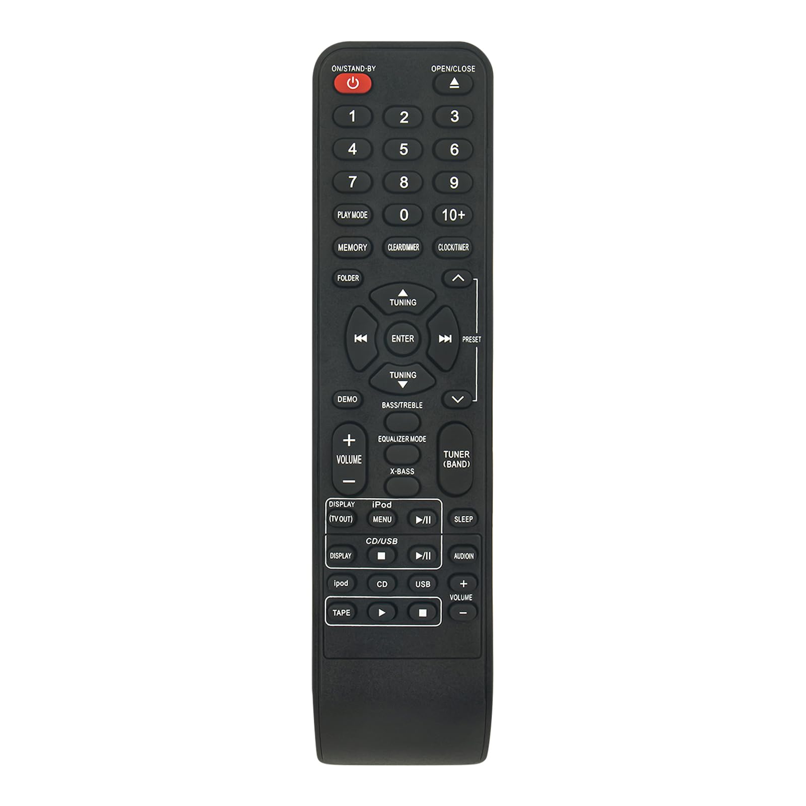 Télécommande RRMCGA205AWSA Sharp Audio CD-DH899N CD-SW440N rechange - 8