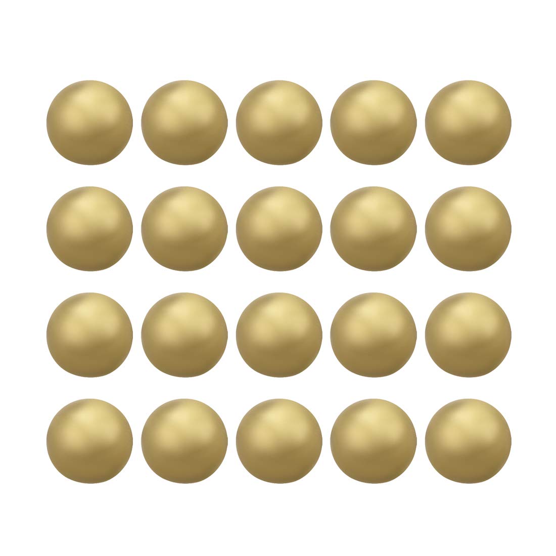 Billes de roulement laiton 5/32 uxcell pour réparer les valves - 4