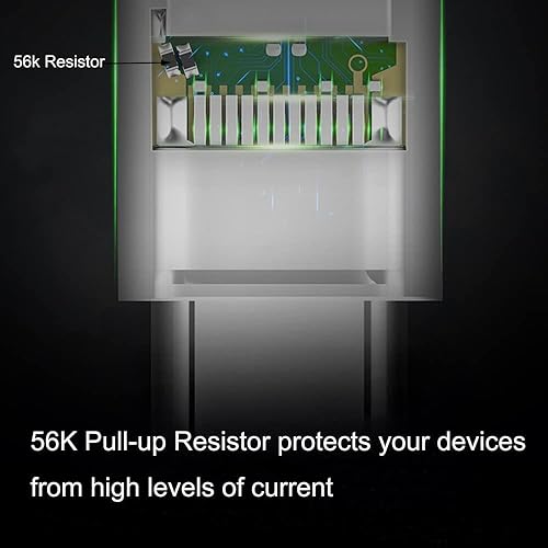 Miniatura 6 de QCEs Paquete de 2 adaptadores micro USB a USB C, adaptador tipo C de carga rápida compatible con iPhone 16/15 Pro Plus, Galaxy S24/S23, teléfonos