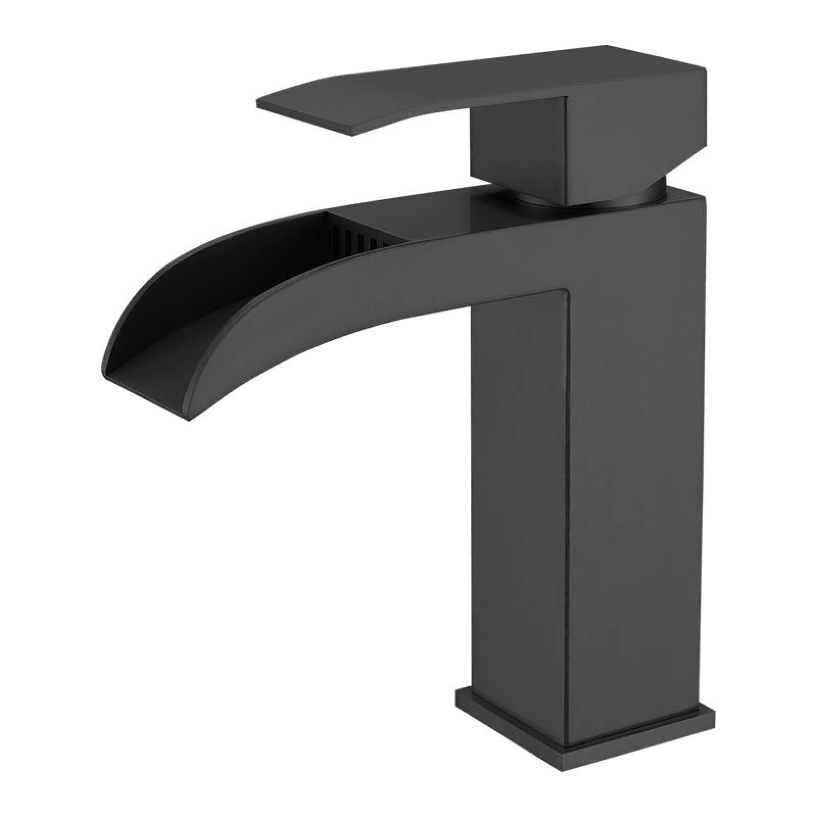 Fanjubei Black 304 Stainless Steel Hot And Cold Water Faucet,