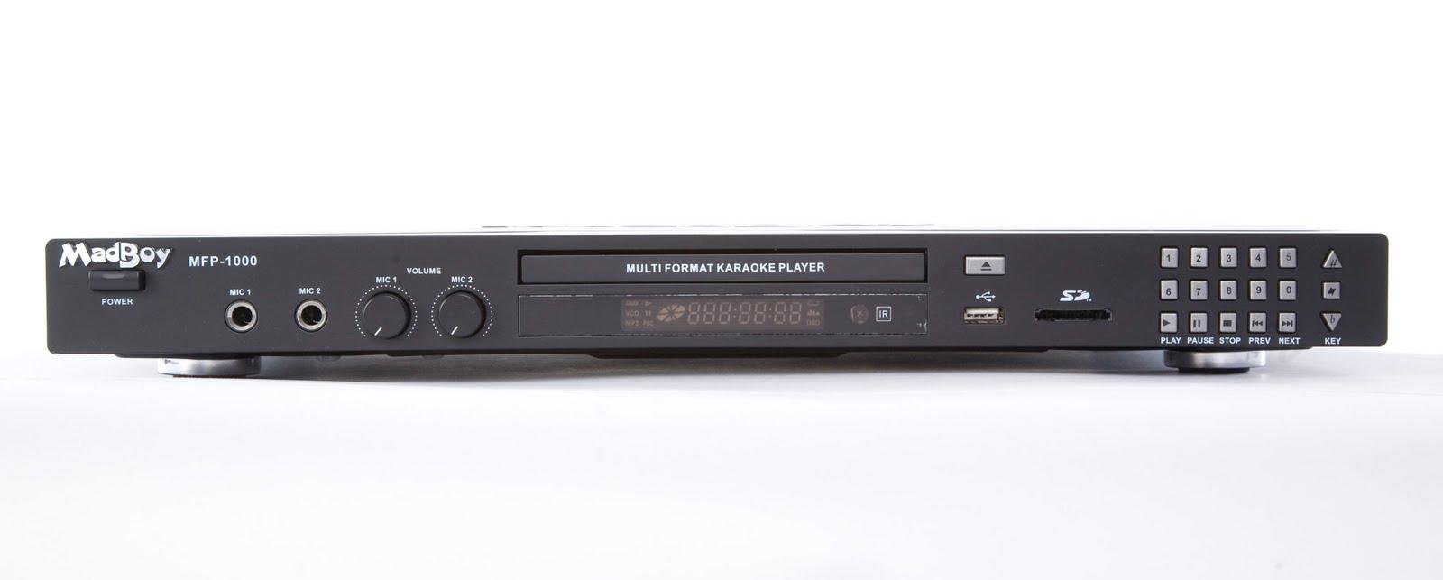 Lecteur Karaoké DVD/DVX/CD/CDG Madboy 1000X + 1 DVD Karaoké KPM