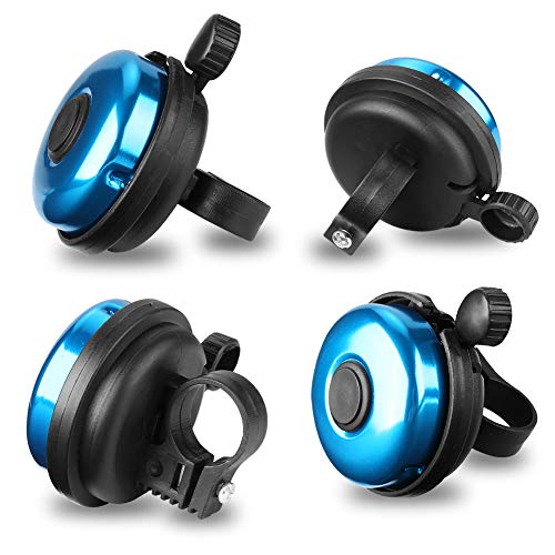 Classic Bike Bell, Aluminum Bicycle Bell, Loud Black-Right Hand Use-1 pack - Picture 87 of 253