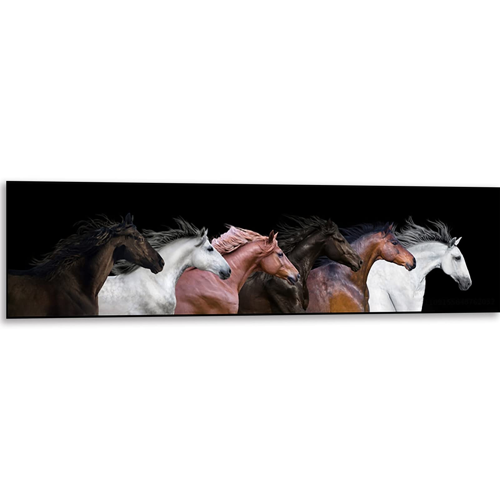 Instarry 5D Diamond Painting Mandria di Cavalli Decorazione per Casa e Pareti 240x60 cm