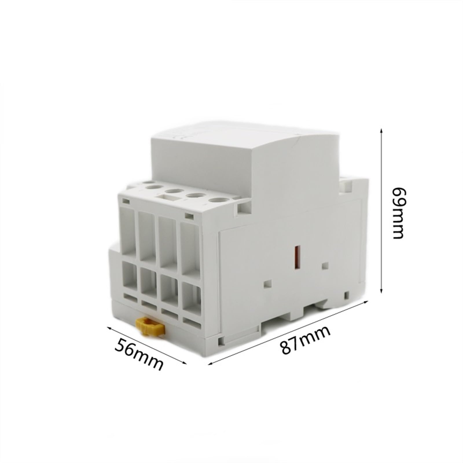 4P 32-63 A AC 220 V 230 V 50/60 Hz Szyna Din Domowa AC Modułowy przełącznik stycznika kontrolera 4NO 4NC 2NO 2NC Smart Home, inteligentny dom hotel(63A-4NC)