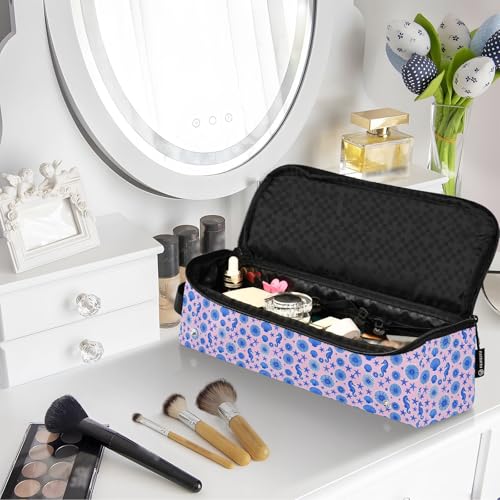 Bolso de Viaje para Herramientas de Pelo con Alfombra Resistente al Calor y Impermeable para Planchas, Rizadores y Estilizadores, Estuche de Viaje con Diseño Marino para Mujer miniatura 7
