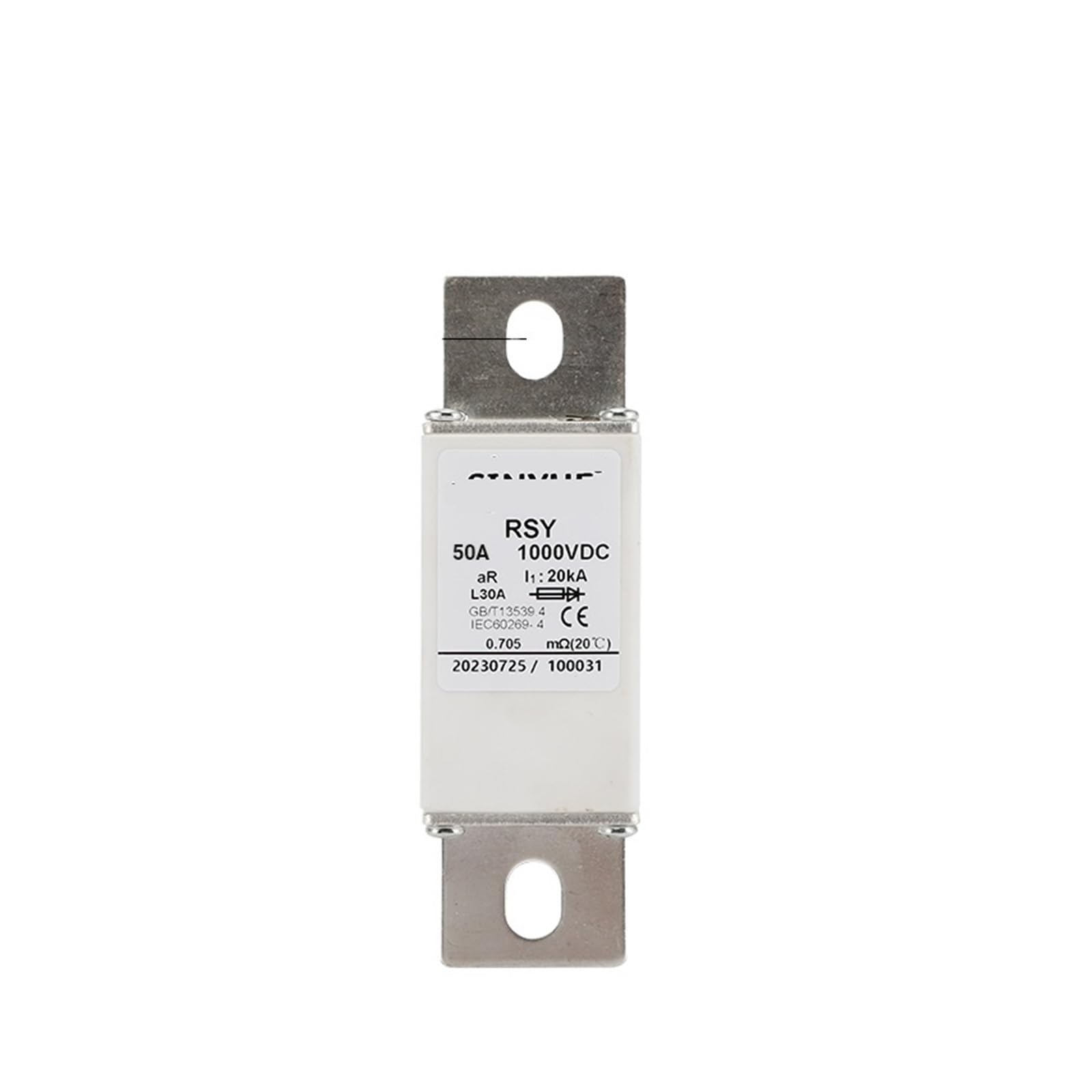RFXOGTYFZ Car Fuse Fast Charging Pile DC Fuse DC1000V 80A 100A 125A 160A 200A 250A(50A)