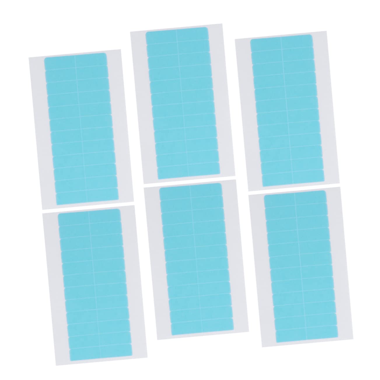 VICASKY 6 Pack Hair Extension Tapes Double-Sided Pu Adhesive Waterproof Gentle on Hair Perfect for Natural