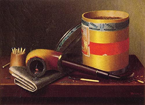 Tableau Nature morte de William Michael Harnett affiche vintage 60x90cm