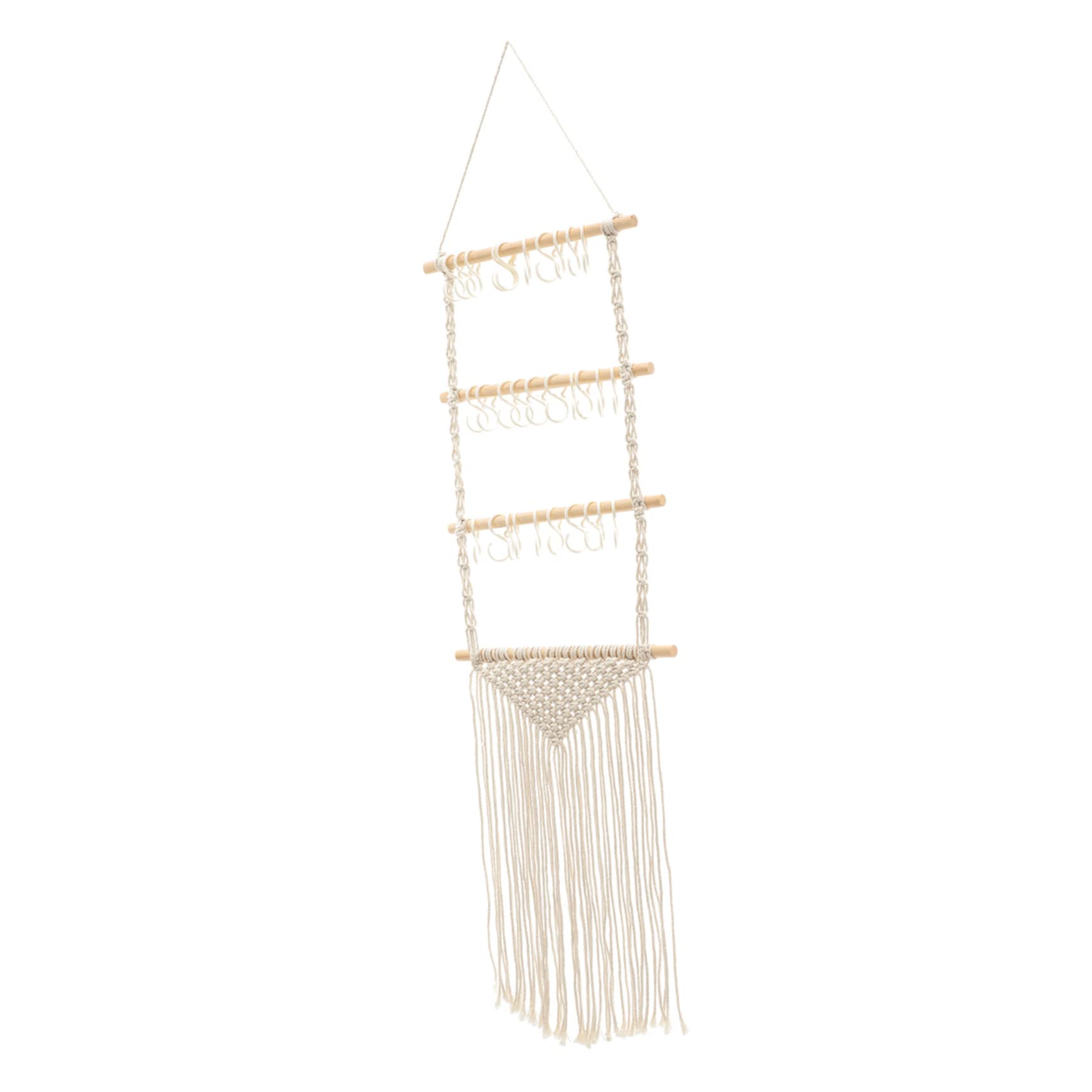 Support mural macramé pour épingles évitant la perte des nœuds de coiffure