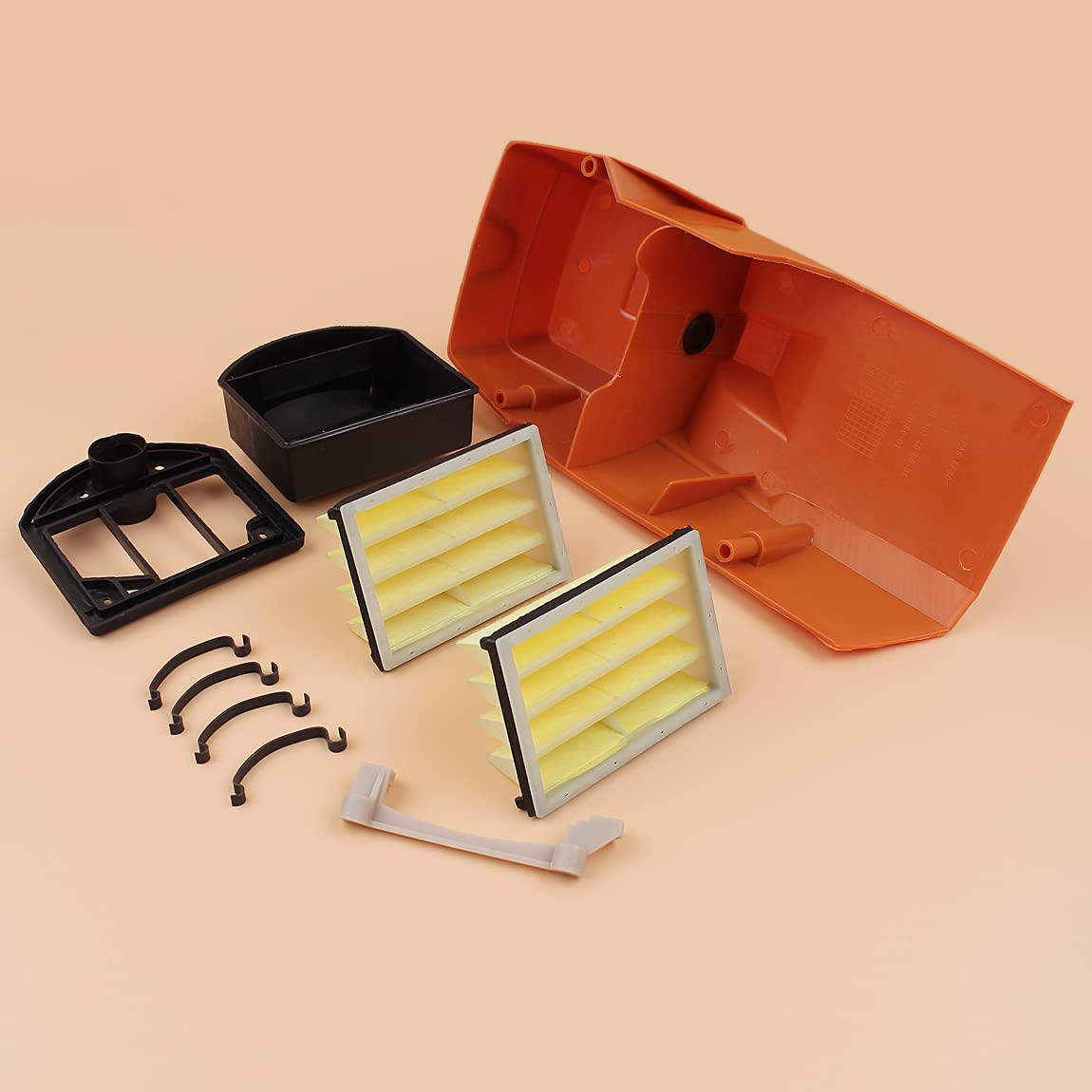 DUNLAP Kit de conjunto de filtro de aire de cubierta superior Wrappe apto for 268 272 272XP 503 40 60-01 repuestos de motosierra Motosierra Gasolina Бензопила