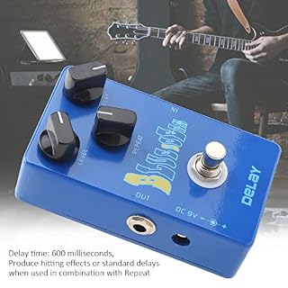 Pédale d’overdrive Pédale d’effet de retard True Bypass Processeur de son Guitare électrique Unité monobloc Pédales… - Les Beatles, Paul McCartney, John Lennon, RIngo Starr, George Harrison Pédale d'overdrive Pédale d'effet de retard True Bypass Processeur de son Guitare électrique Unité monobloc Pédales… – Image 2