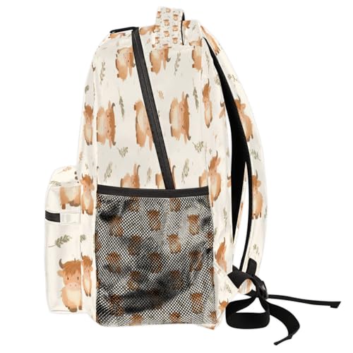 Sac à dos décontracté avec imprimé animal pour voyage et loisirs - 4