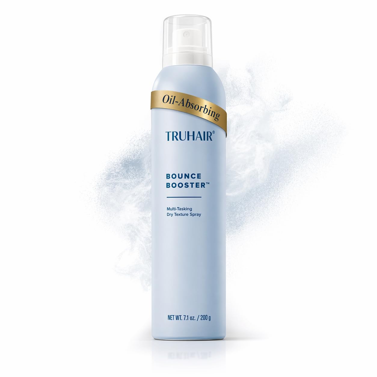 Truhair Bounce Booster Dry Texture Spray for Hair Volume - Lightweight & Non-Sticky - Adds Lift, Hold & Body - Texturizing Spray for Fine Hair - Oil Absorbing Zeolite, Cranberry & Proteins (7.1 oz)