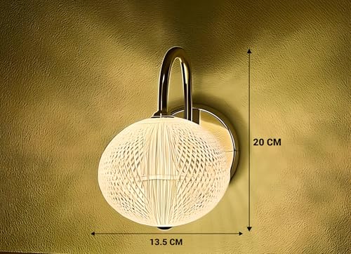 Image of FILLISKA Luxurious Acrylic Crystal Wall Lamp with Adjustable Colour Changing Function, Elegant Finish