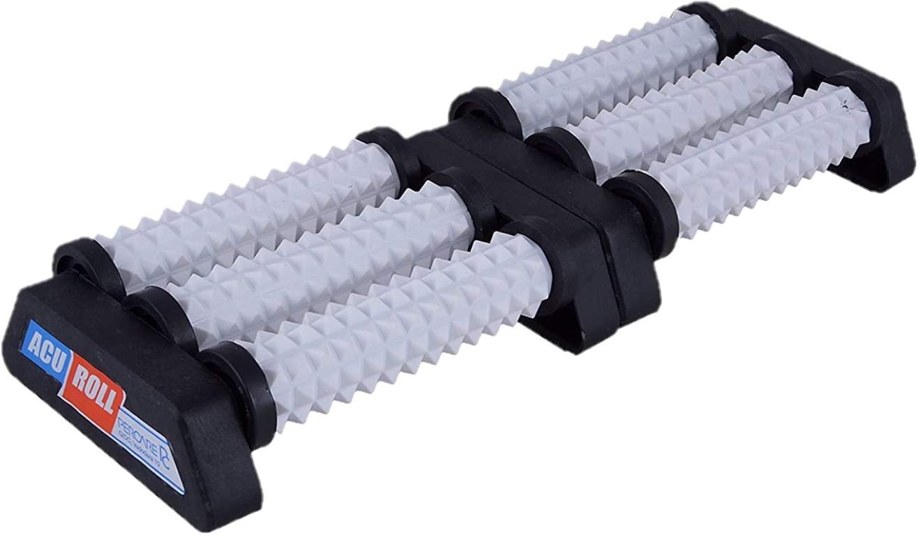 ACS Acupressure Acu Wonder Roll Foot Roller (Pyramidal) - White