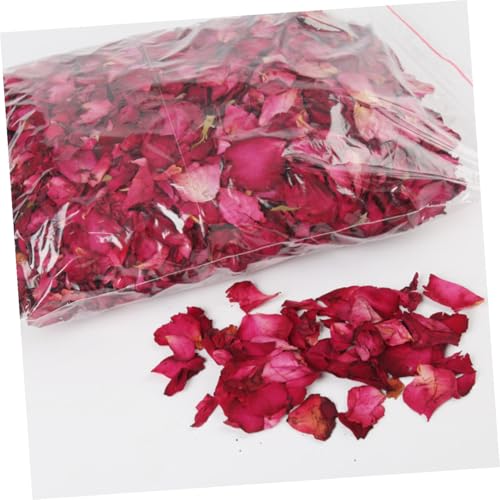 Pétalos de rosa secos naturales para baño y decoración miniatura 7