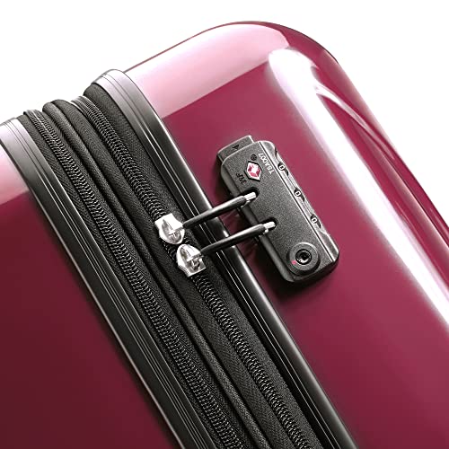 Delsey Paris Helium Aero Hardside Expandable Luggage With Spinner Wheels, Peony Pink, 2-Piece Set (21/25) #TOP6