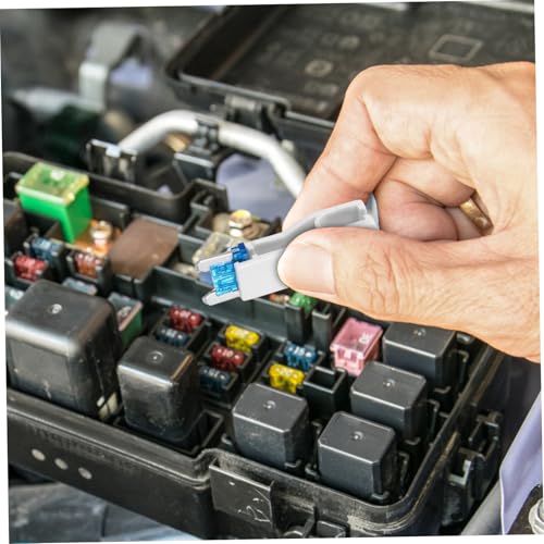 Ciieeo 120 piezas Kit de fusibles automotrices con sistema de identificación rápida para coche, RV, barco y camión miniatura 4