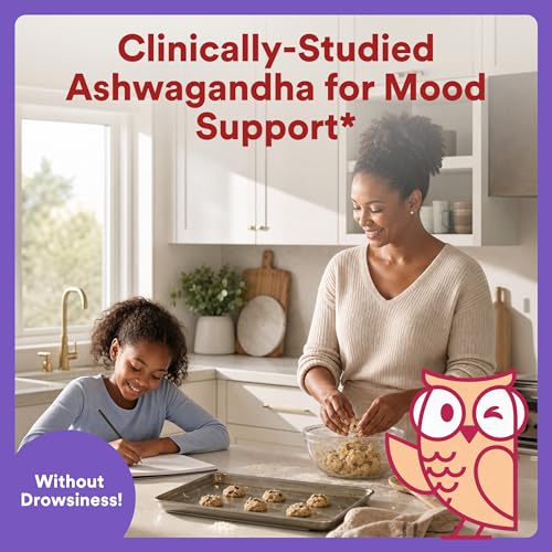 SmartyPants Adult Stress Support Gummies: Fast-Acting Calm & Mood Support with L-Theanine 200mg & Ashwagandha (Sensoril), Non-Drowsy, Mixed Berry Flavor, 60 Count (30 Day Supply) - image 6
