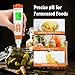 Smart pH Meter for Food - Digital pH Tester with All Accessories | YINMIK Lab pH Meter | pH Thermometer for Food | Professional pH Reader for Hot Sauce, Dough, Cosmetic, Fermentation, Kombucha, Wine