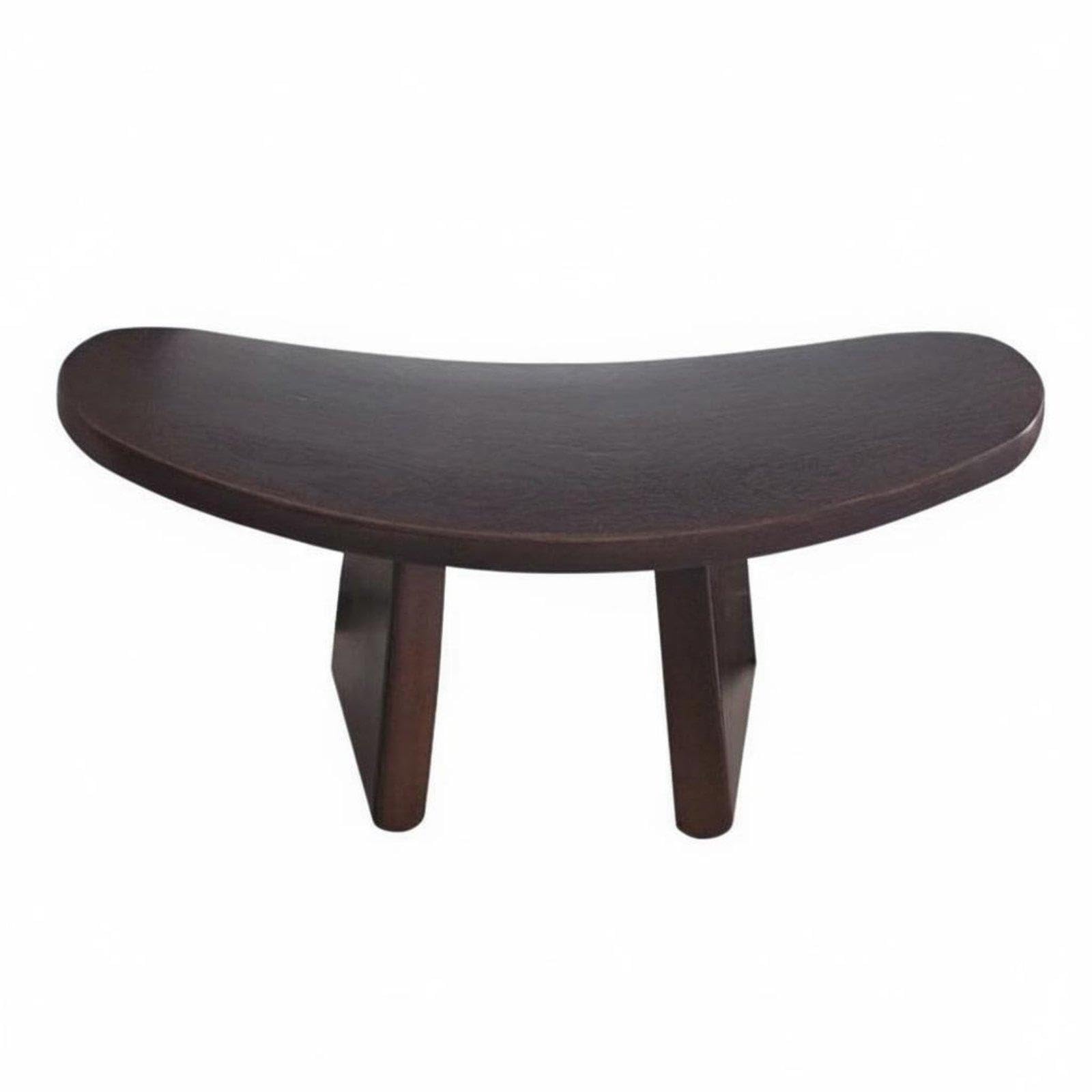 Club Bollywood®Wooden Kneeling Bench Solid Wood Ergonomic Meditation Bench Alignment Support Wooden Kneeling Stool for Meditators, Beginners, Travel, Outdoor Walnut S|Home & Garden|Furniture-image-45
