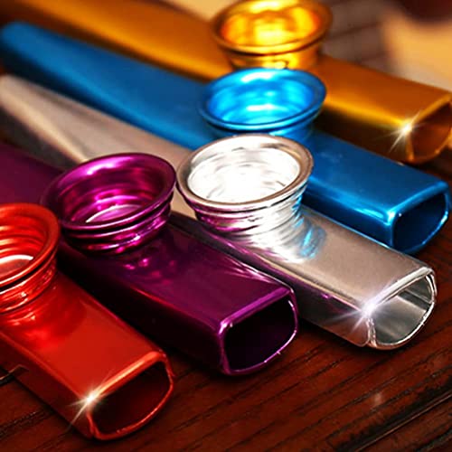 kuou Lot de 6 Kazoos en métal pour Enfants - Les Beatles, Paul McCartney, John Lennon, RIngo Starr, George Harrison kuou Lot de 6 Kazoos en métal pour Enfants – Image 7