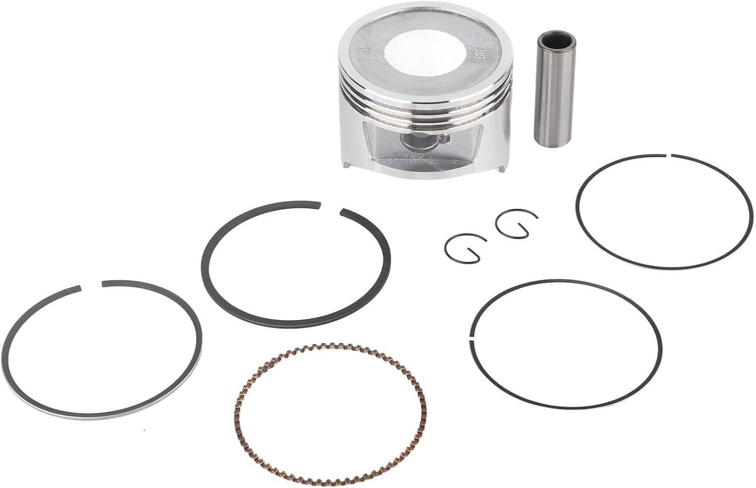 Piston Pin Rings Kit Zinc Alloy Durable Replacement for GX390 Engine Generators